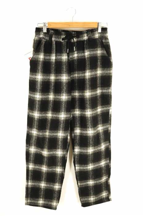 LEGENDA （レジェンダ） Brushed Check ワイドパンツ メンズ パンツ