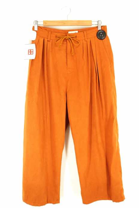 yotsuba（ヨツバ） Fake Suede 4tuck Wide Pants メンズ パンツ 