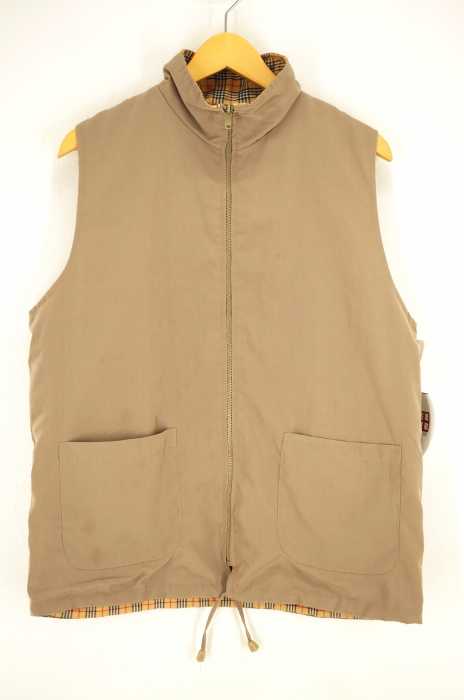 ladies fashion （フメイ） リバーシブル チェック ジップアップベスト メンズ トップス