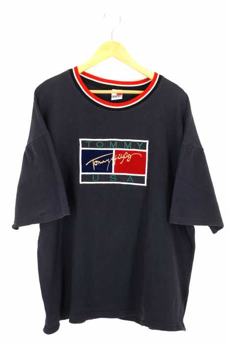 TOMMY HILFIGER （トミーヒルフィガー） ロゴトップス メンズ トップス