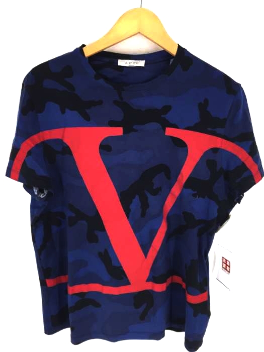Valentino（ヴァレンティノ） Vリング カモフラージュ Tシャツ メンズ トップス