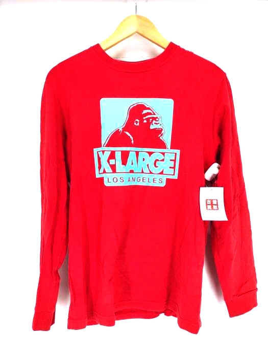 XLARGE（エクストララージ） クルーネックロゴロングTシャツ メンズ トップス