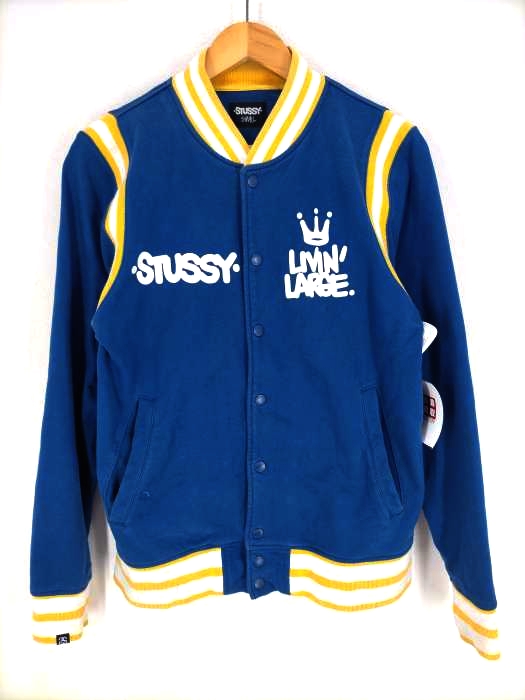 Stussy(ステューシー) スウェット地スタジャン メンズ アウター