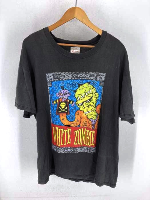USED古着（ユーズドフルギ） WHITE ZOMBIE プリントTシャツ メンズ トップス