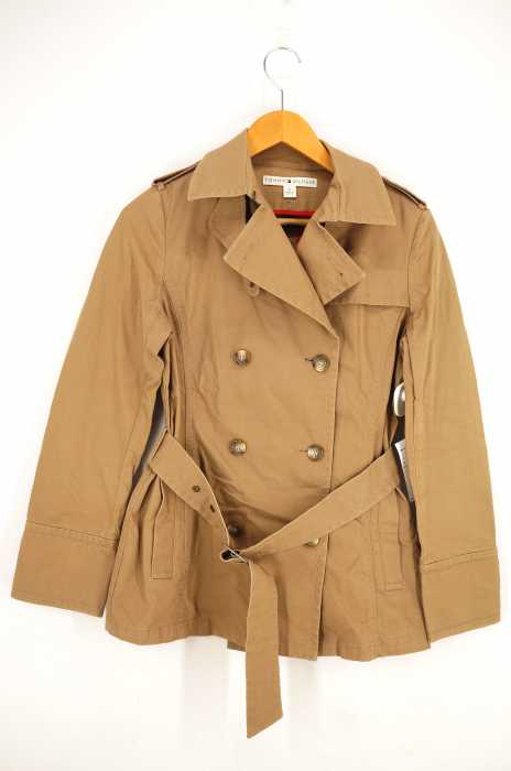 TOMMY HILFIGER （トミーヒルフィガー） ショートトレンチコート レディース アウター