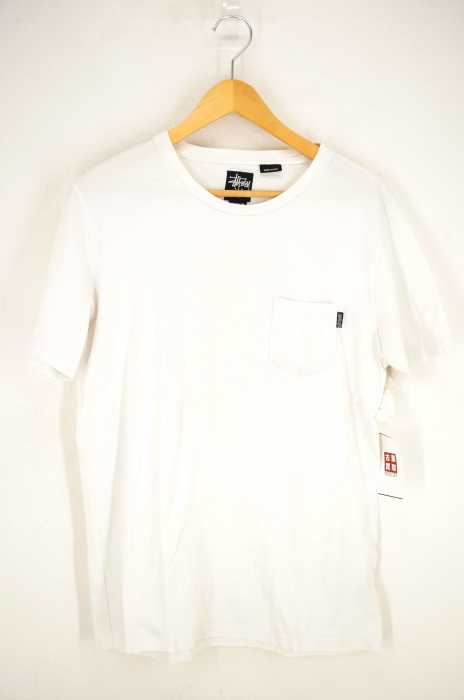 STUSSY (ステューシー) ポケット無地Tシャツ メンズ トップス