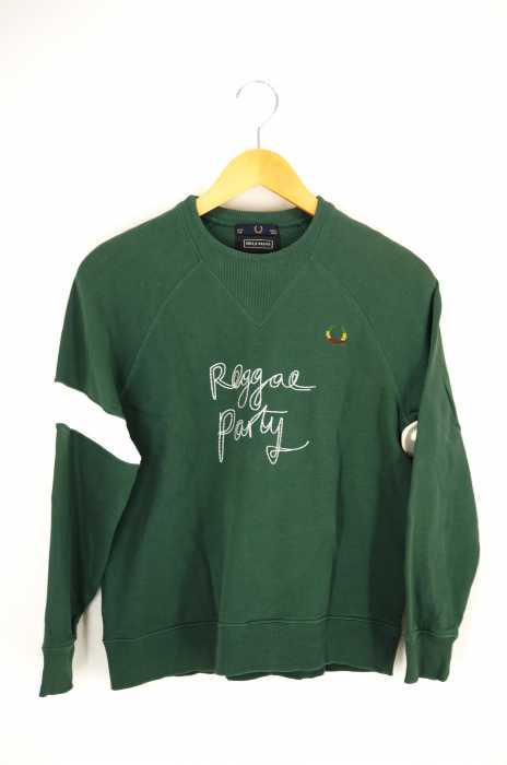 BELLA FREUD × FRED PERRY(ベラフロイド フレッドペリー) Reggae Party Logo Sweatshirt レディース トップス