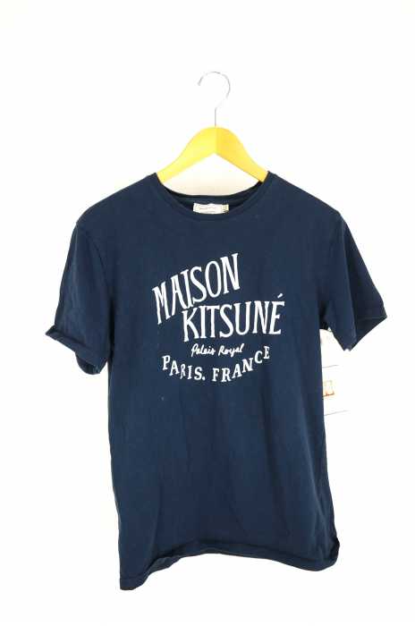 MAISON KITSUNE　メゾンキツネ（メゾンキツネ） ブランドロゴプリントカットソー メンズ トップス