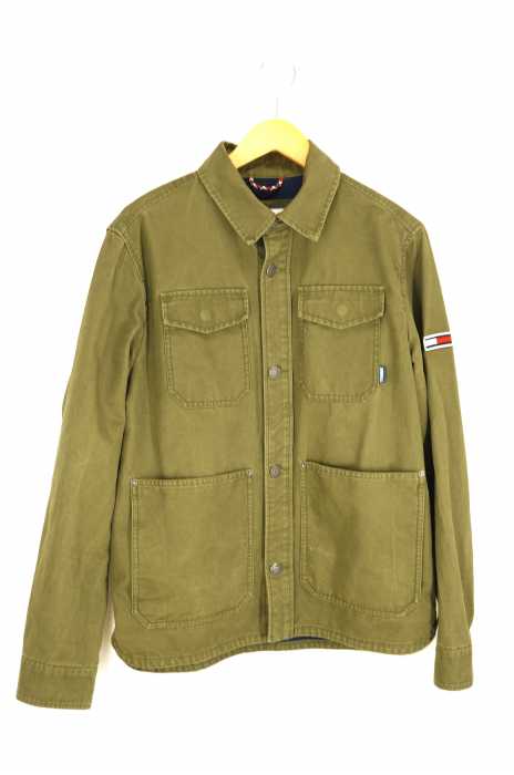 tommy jeans（トミージーンズ） フラッグカーゴジャケット メンズ アウター
