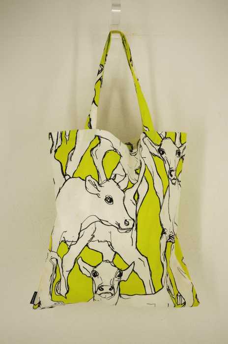 marimekko (マリメッコ) 牛総柄 トートバッグ レディース バッグ