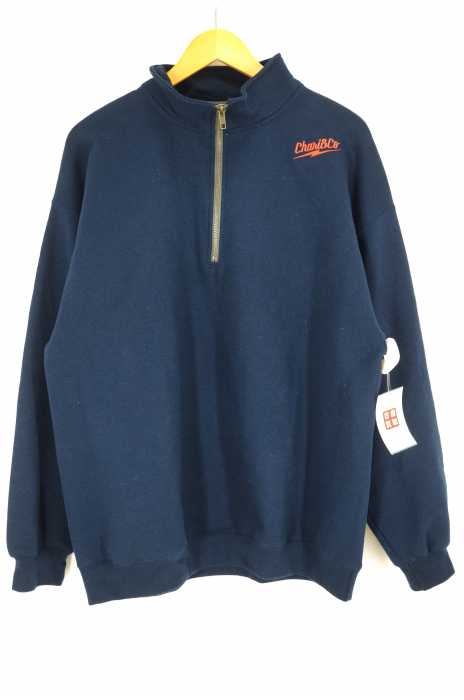 chari&co (チャリアンドコー) THUNDER LOGO HI NECK SWEATS メンズ トップス