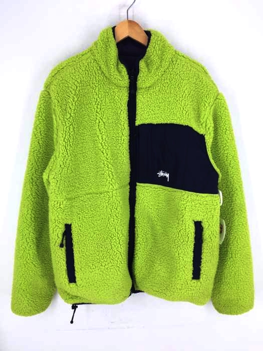 Stussy（ステューシー） Reversible Micro Fleece Jacket リバーシブル フリースジャケット メンズ アウター