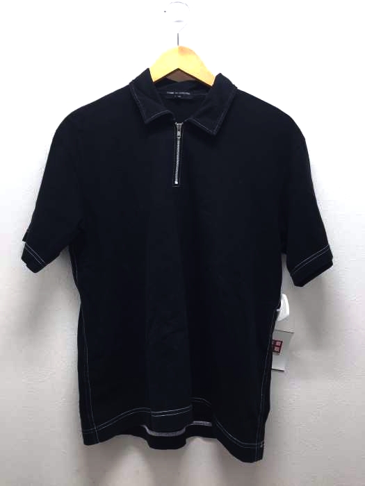 COMME des GARCONS HOMME(コムデギャルソンオム) AD2003 ハーフジップポロシャツ メンズ トップス