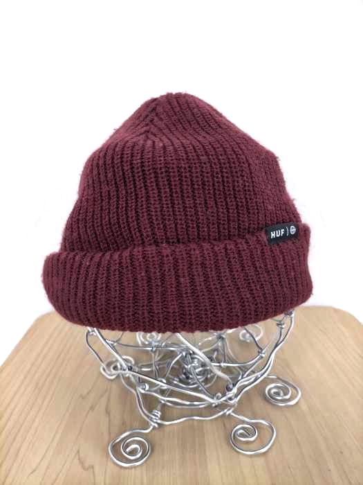 HUF（ハフ） ロゴパッチニットキャップ メンズ 帽子