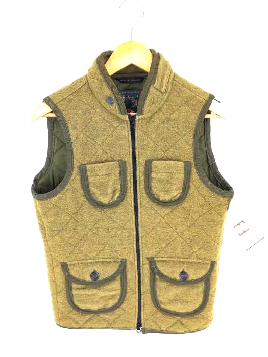 Balmoral Ascot（バルモラルアスコット） ウールキルティングハンティングベスト メンズ トップス