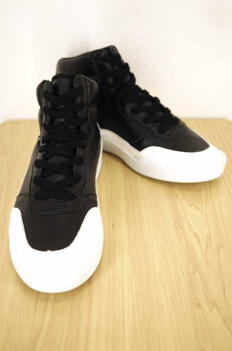 VANS（バンズ ） レザー切替ハイカットスニーカー メンズ シューズ