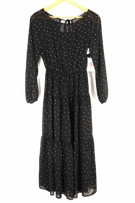 MERCURYDUO （マーキュリーデュオ） 袖付ランダムドットロング  