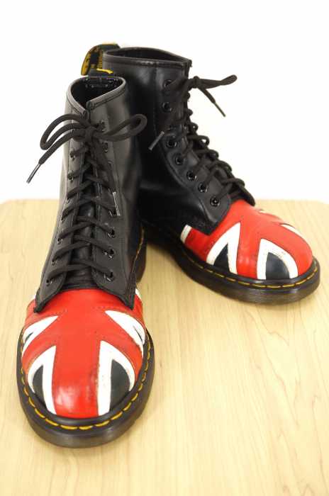 Dr.Martens （ドクターマーチン） ユニオンジャック ハイカット 8ホール レディース シューズ