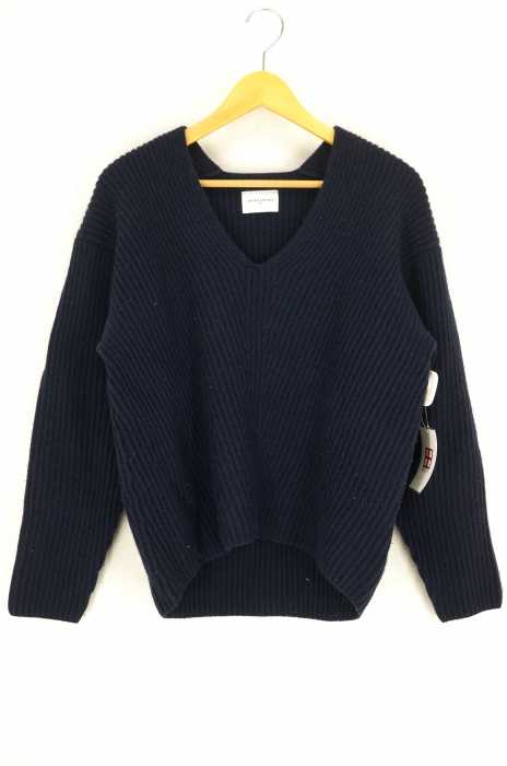 UNITED ARROWS （ユナイテッドアローズ） あぜ編み Vネック ニット レディース トップス
