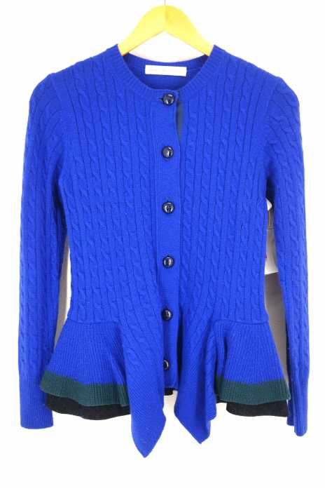 sacai luck (サカイラック) ウールニットカーディガン レディース トップス