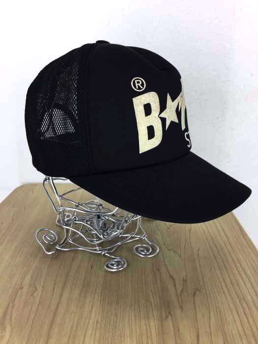 A BATHING APE(アベイシングエイプ) ロゴ メッシュキャップ メンズ 帽子