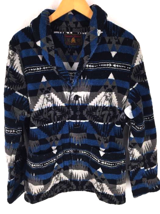 HYSTERIC GLAMOUR(ヒステリックグラマー) ショールカラーガウンJK サンセットウーマン総柄ショールカラージャケット メンズ アウター