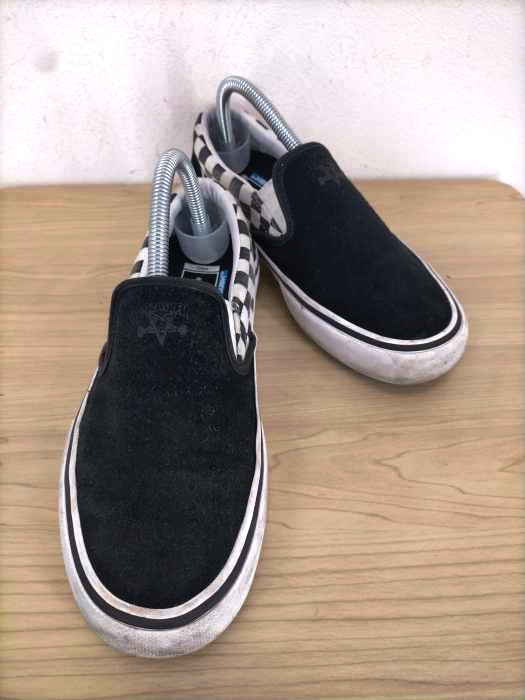 Vans バンズ Checkerboard Slip On Pro スエードチェッカースリッポン メンズ シューズ ブランド古着買取販売バズストア