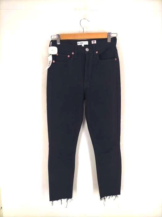 RE/DONE (リダン) 切りっぱなしストレッチスキニーデニムパンツ レディース パンツ