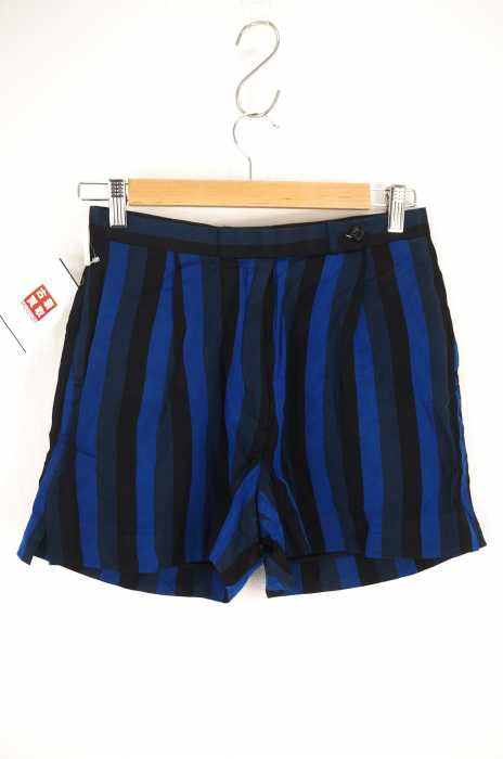JOHN LAWRENCE SULLIVAN (ジョンローレンスサリバン) ストライプ柄ショートパンツ レディース パンツ