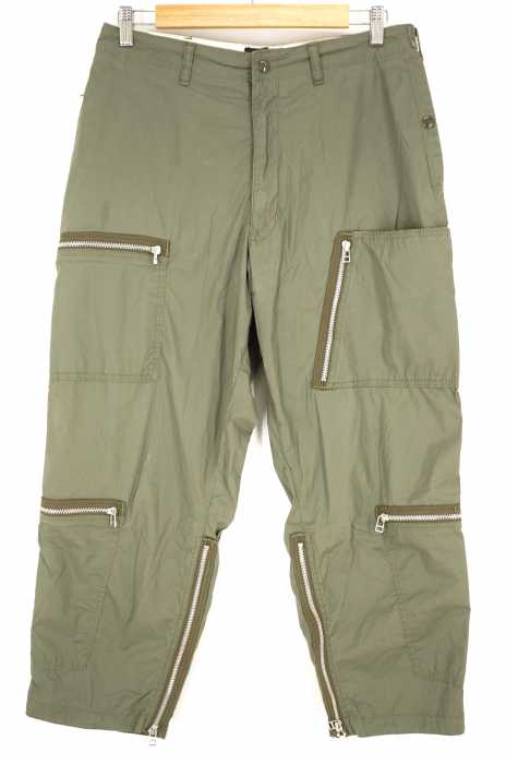 BEAMS PLUS (ビームスプラス) ジップデザインカーゴパンツ メンズ パンツ