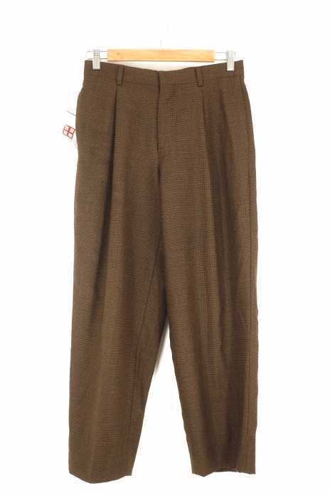 E.TAUTZ SAVILE ROW(イートウツサヴィルロウ) PLEATED TROUSERS テーパードスラックス メンズ パンツ
