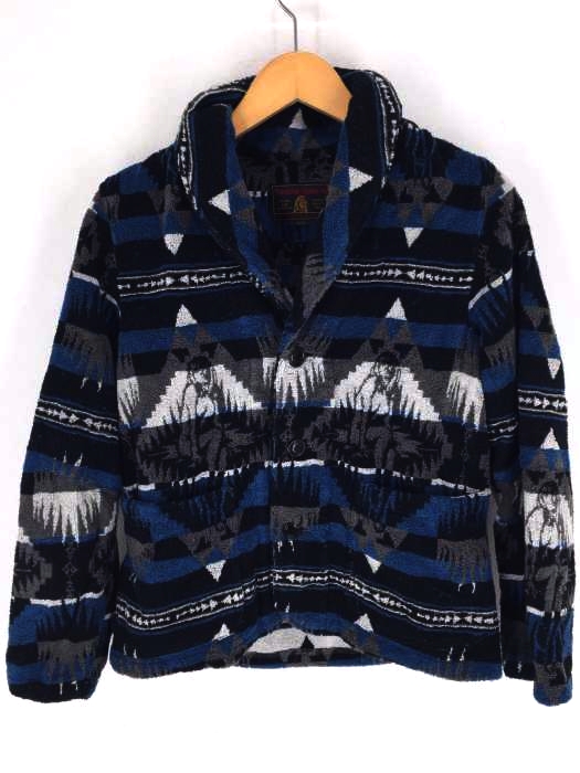 HYSTERIC GLAMOUR(ヒステリックグラマー) ショールカラーガウンJK サンセットウーマン総柄ショールカラージャケット メンズ トップス