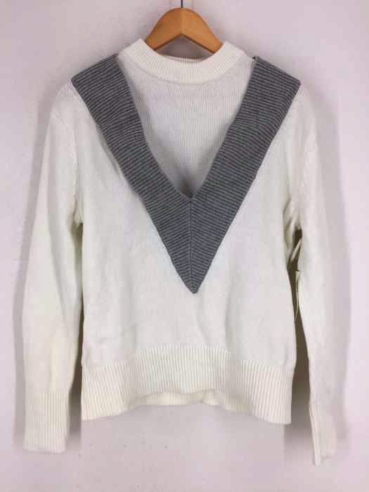 TOMMY HILFIGER（トミーヒルフィガー） Vデザインクルーネックニット レディース トップス