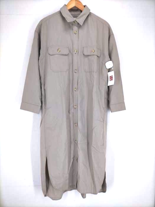 UNITED ARROWS green label relaxing(ユナイテッドアローズグリーンレーベルリラクシング) SC CPO ロング シャツ ワンピース レディース ワンピース