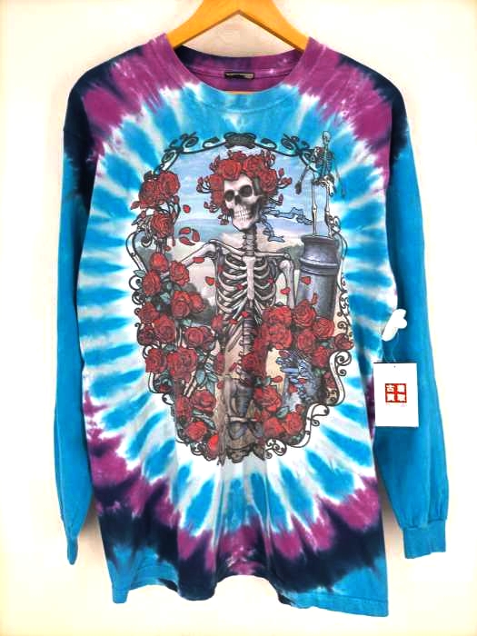 USED古着（ユーズドフルギ） Grateful Dead GDM 1995 タイダイ染め カットソー メンズ トップス
