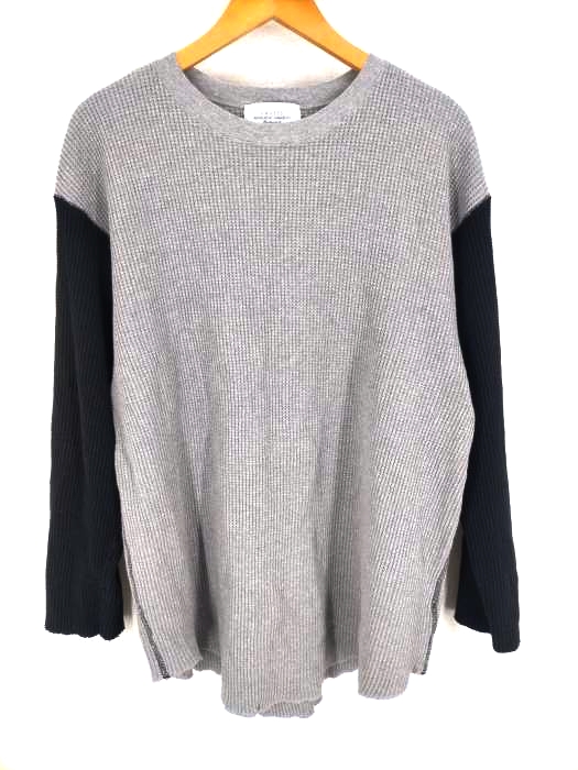 UNUSED（アンユーズド） Three Quarter Sleeve Cotton Thermal メンズ トップス