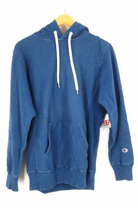 Champion (チャンピオン) REVERSE WEAVE PULLOVER HOODED SWEAT 裏毛 デニムスウェット リバースウィーブ メンズ トップス