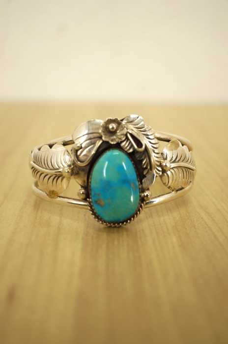 NAVAJO（ナバホ） ターコイズ装飾ブレスレット メンズ アクセサリー