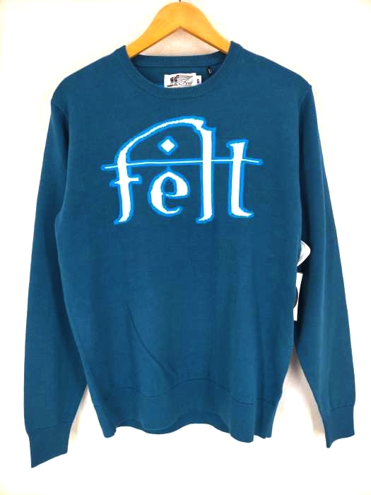 FELT(フェルト) ロゴクルーネックニット レディース トップス