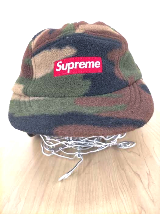 Supreme（シュプリーム） 19AW Facemask Polartec Camp Cap メンズ 帽子