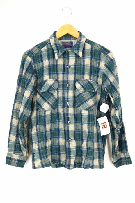PENDLETON（ペンドルトン） 70~80年代 チェック柄ウールシャツ メンズ トップス