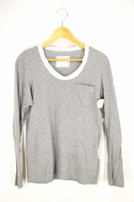 Sacai（サカイ） ポケット付 長袖Tシャツ メンズ トップス