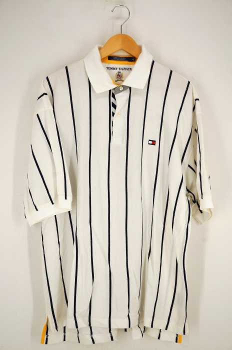 TOMMY HILFIGER (トミーヒルフィガー) ストライプポロシャツ メンズ トップス