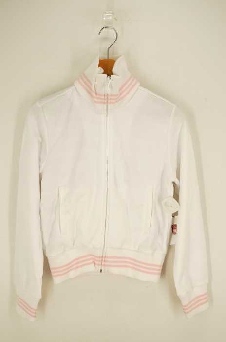 adidas Originals （アディダスオリジナルス） 型押し ジャージ レディース トップス