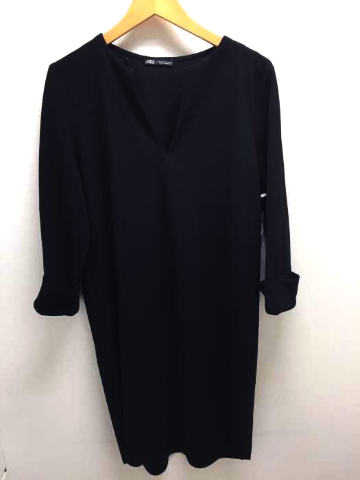 ZARA(ザラ) スキッパーブラウスワンピース レディース ワンピース