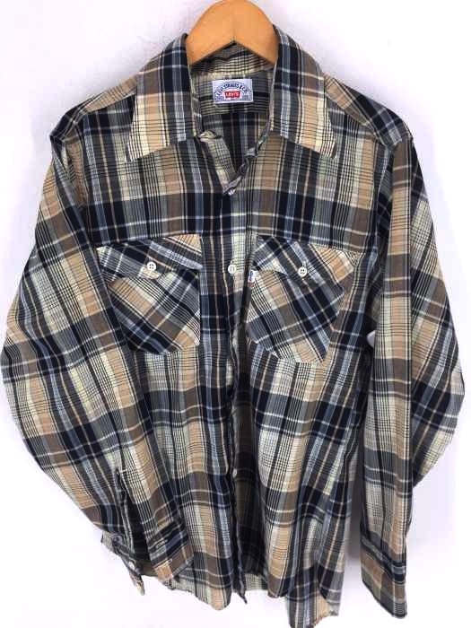 Levis（リーバイス） チェック柄 長袖 シャツ メンズ トップス