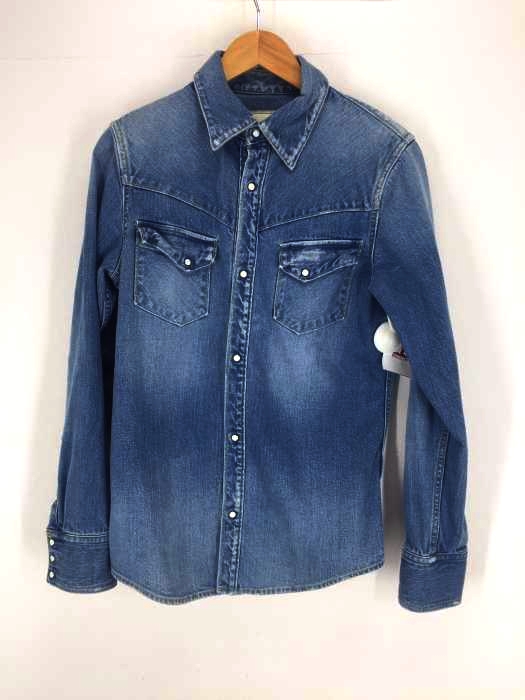 SEVESKIG（セヴシグ） USED DENIM SHIRT メンズ トップス