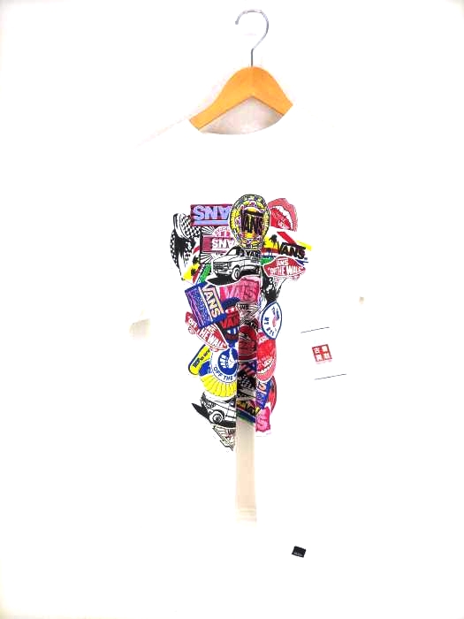 VANS（バンズ） ステッカーロゴ プリントTシャツ メンズ トップス