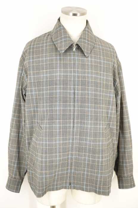 ALLEGE　 （アレッジ） Check zip blouson メンズ アウター