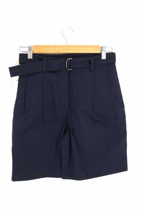 theory（セオリー） 2タック ベルト付きショーツ レディース パンツ